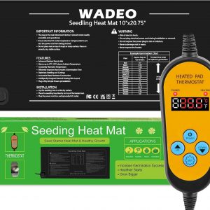 WADEO Estera calefactora Ajustable...