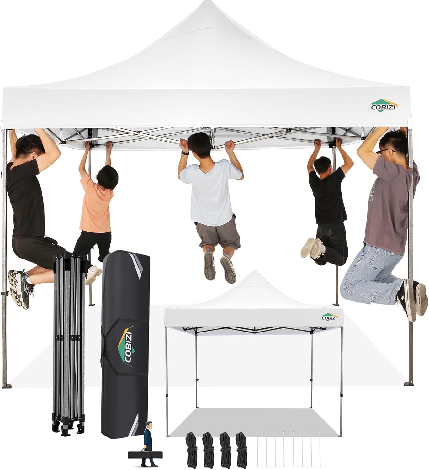 7195T-SdNRL._AC_SL1500_.jpg COBIZI Carpa Plegable 3x3 sin Pared Lateral
