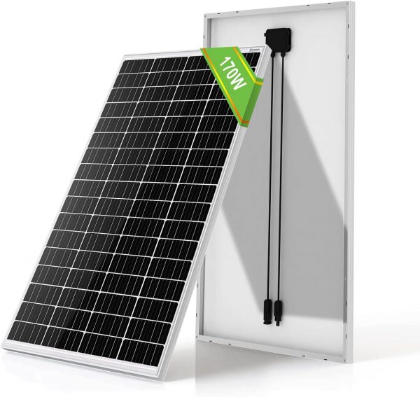 ECO-WORTHY Panel Solar 12V Placa Solar...