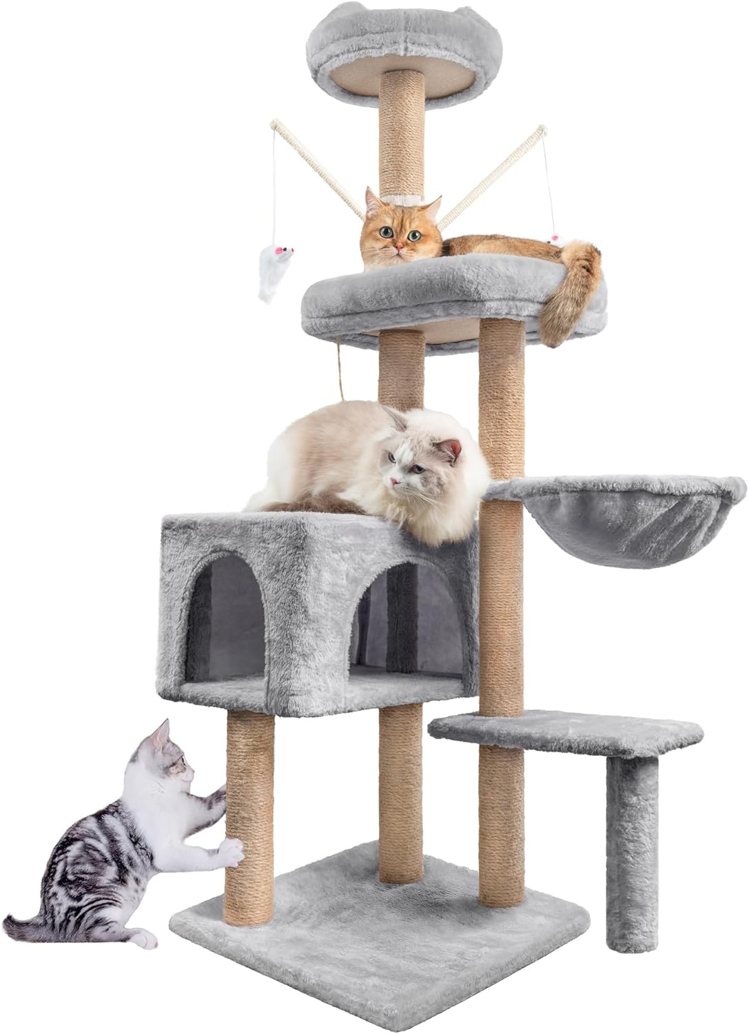 HOMIDEC Rascador para Gatos Árbol para