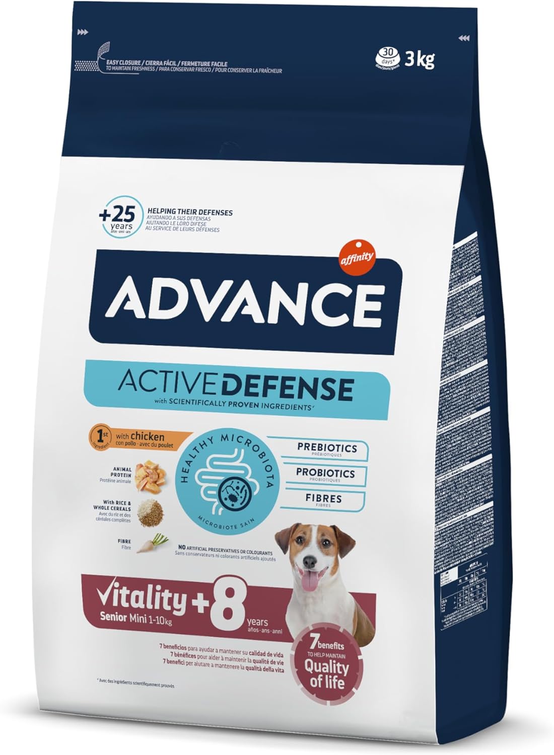 71BykFgvb5L._AC_SL1500_.jpg Advance Mini Senior Pienso para Perros