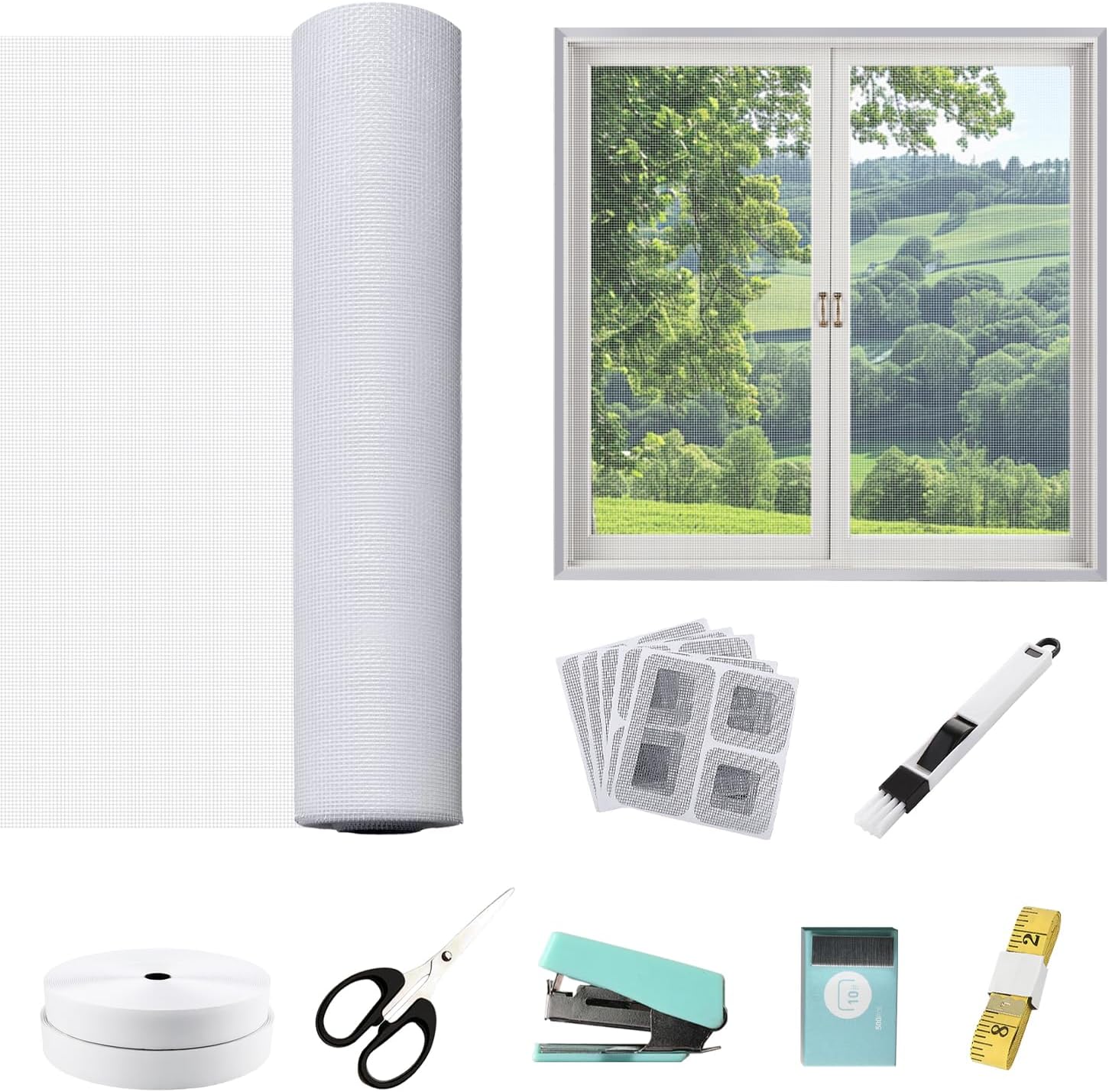 Mosquiteras Para Ventanas de Fibra de...