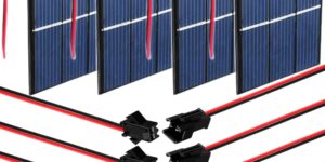 RUNCCI-YUN 4pcs 1.5V 0.65W 60X80mm...