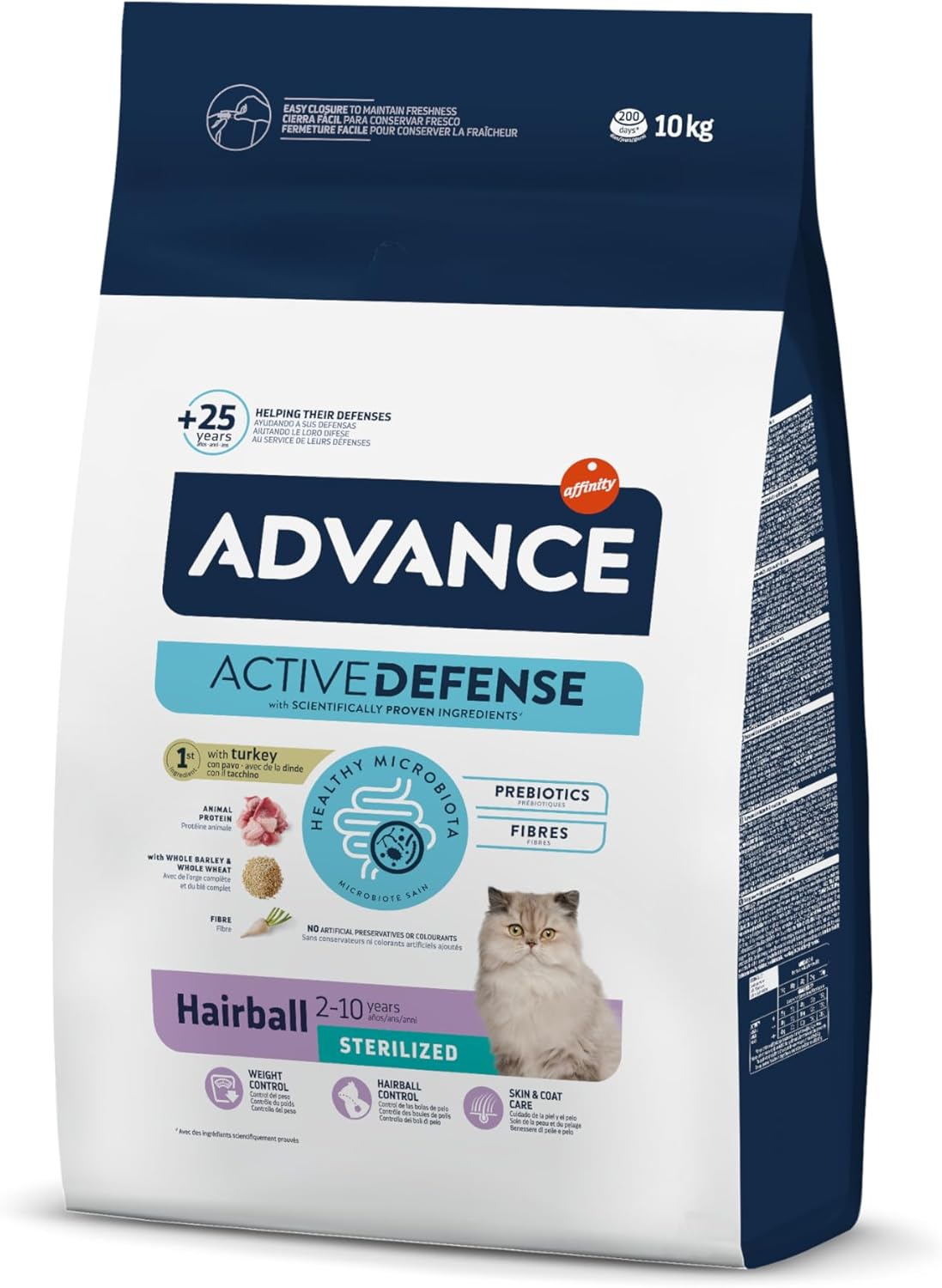 71E5z0QgtL._AC_SL1500_.jpg Advance Cat Hairball Sterilized Pienso
