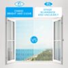 Cinkee 1 Pcs Mosquitera para Ventana...