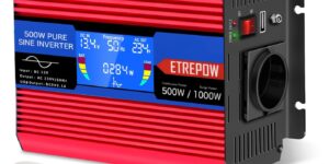 ETREPOW Inversor 12v 220v Onda Pura...