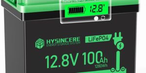 HYSINCERE Batería Litio Mini LiFePO4 12...