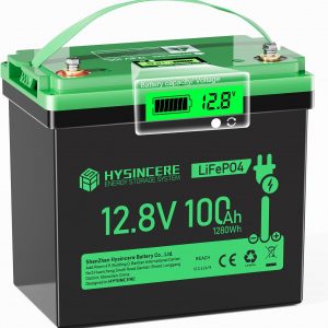 HYSINCERE Batería Litio Mini LiFePO4 12...
