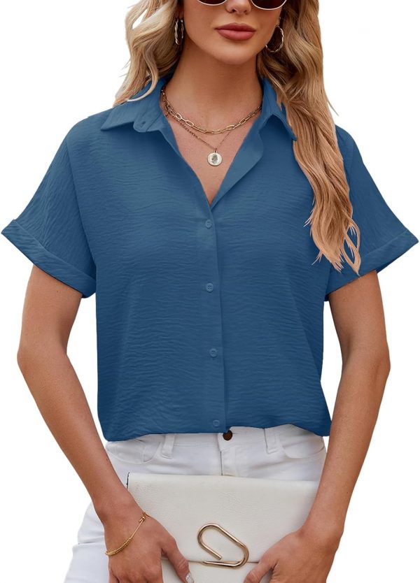 Camisas Mujer Verano Blusas Mujer Elega...