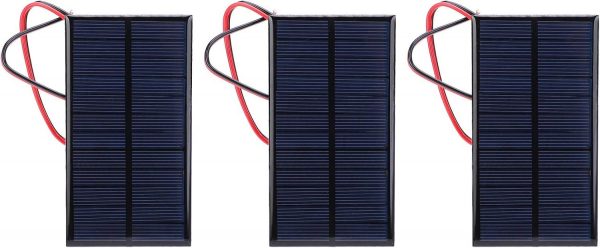 3 uds Mini Panel Solar DC 6V...