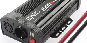 BYGD Inversor de Coche 1500W(Pico...