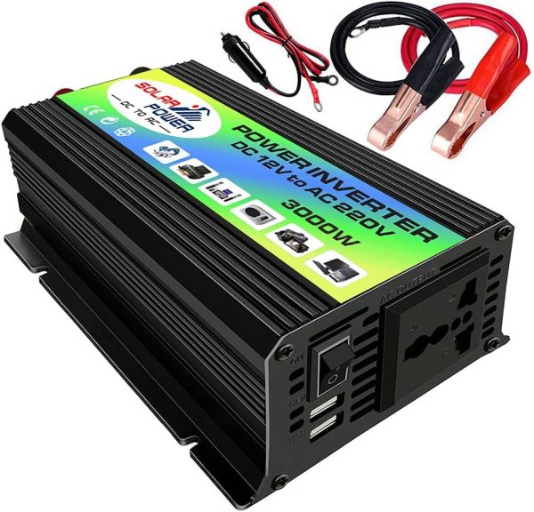 Inversor de Corriente para Coche de 12v...