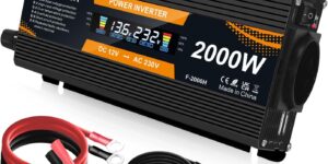 Yinleader Inversor de Corriente 12v...
