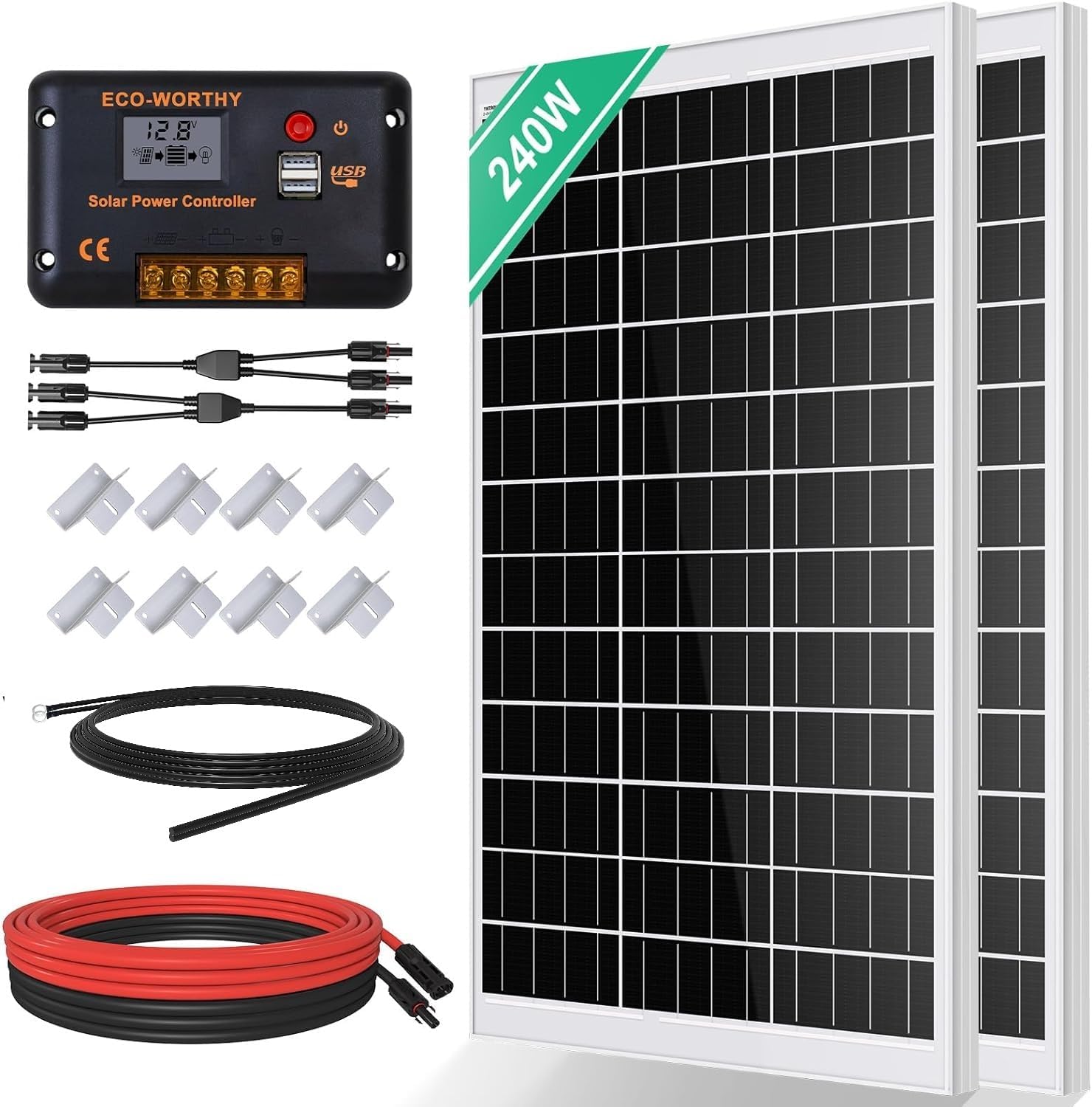ECO-WORTHY kit panel solar...