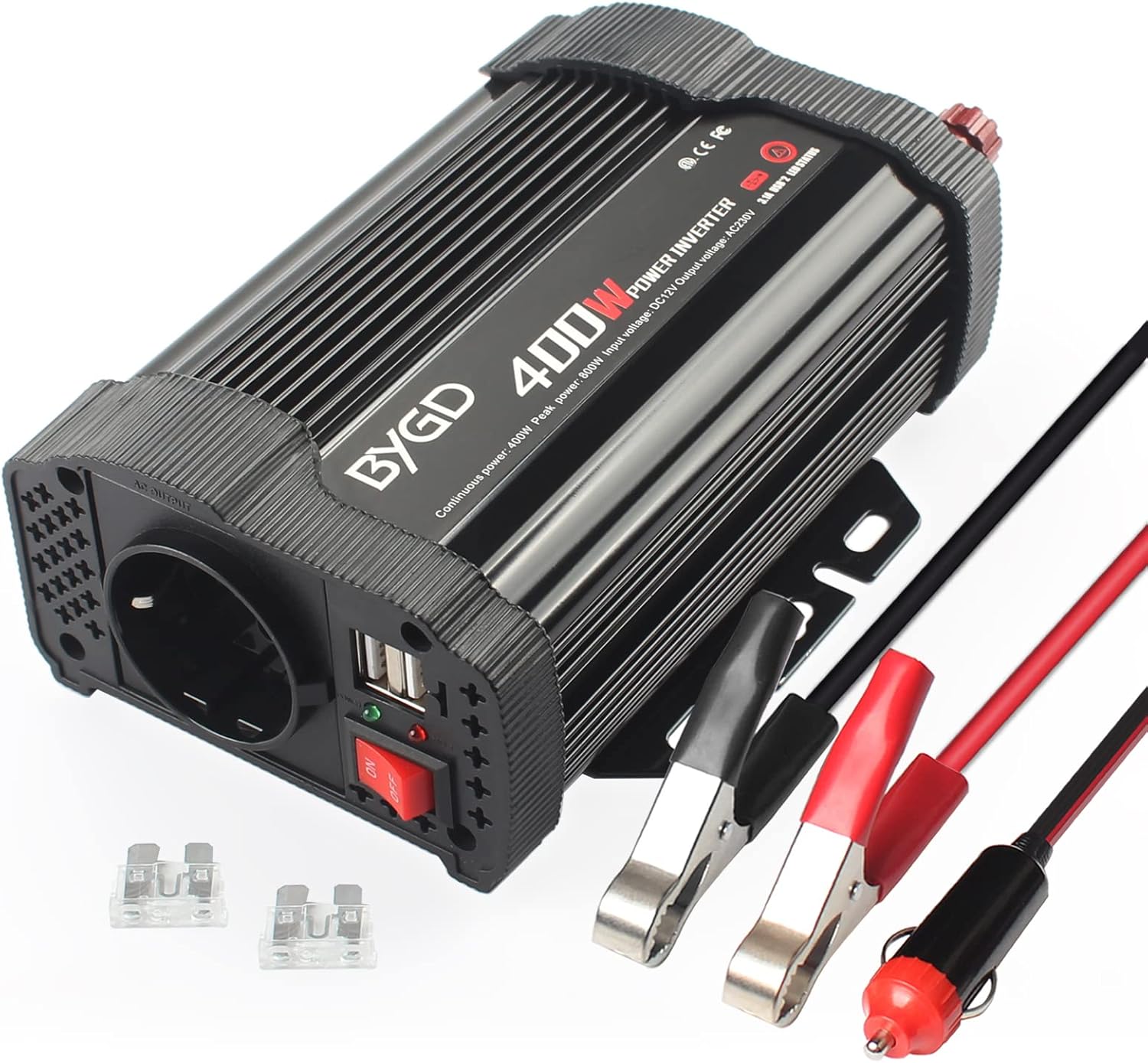 BYGD Inversor de Corriente 400W/800W...