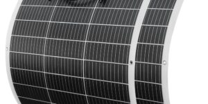 ECO-WORTHY Placa Solar Flexible 12V...
