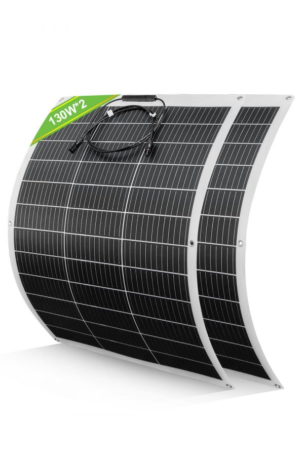 ECO-WORTHY Placa Solar Flexible 12V...