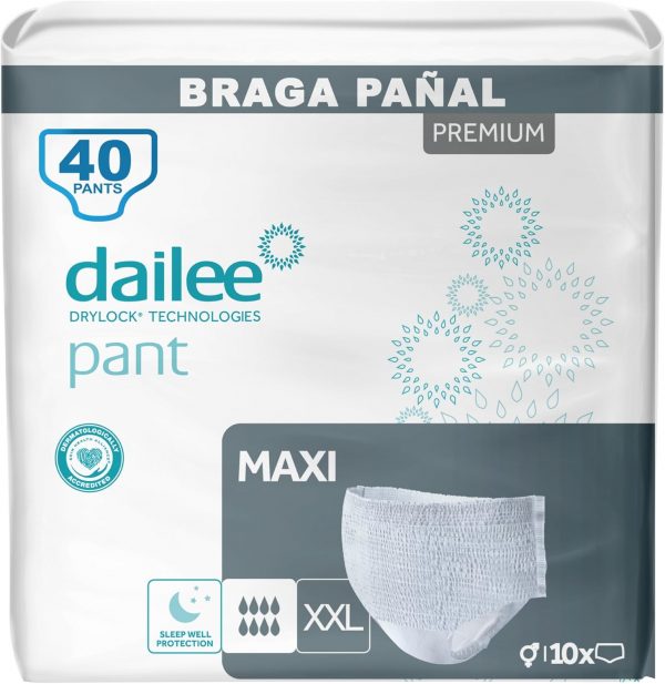 Dailee Pants Maxi XXL - 40x Pañales