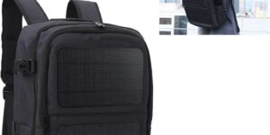 Yunir Mochila Solar de 12 W, Mochila...