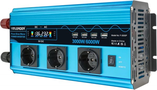 Inversor de Corriente Onda Pura 3000W...