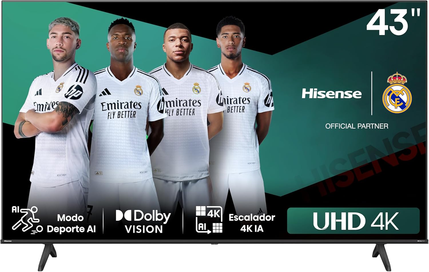 Hisense 43E6NT  UHD 4KVIDAA Smart TV