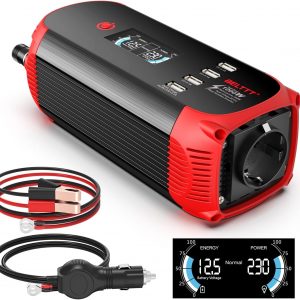 BELTTT 500W/1000W Inversor 12V 220V,...