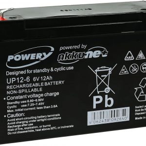 Powery - Batería de Gel para...