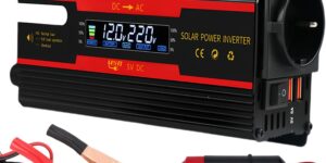 Inversor de voltaje CC 12 V/24 V a CA 2...