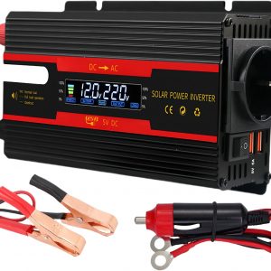 Inversor de voltaje CC 12 V/24 V a CA 2...
