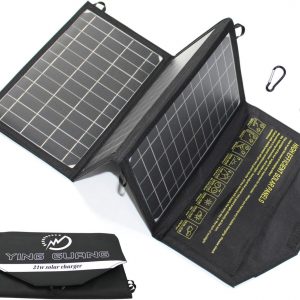 camping solar charger telefono 21W...