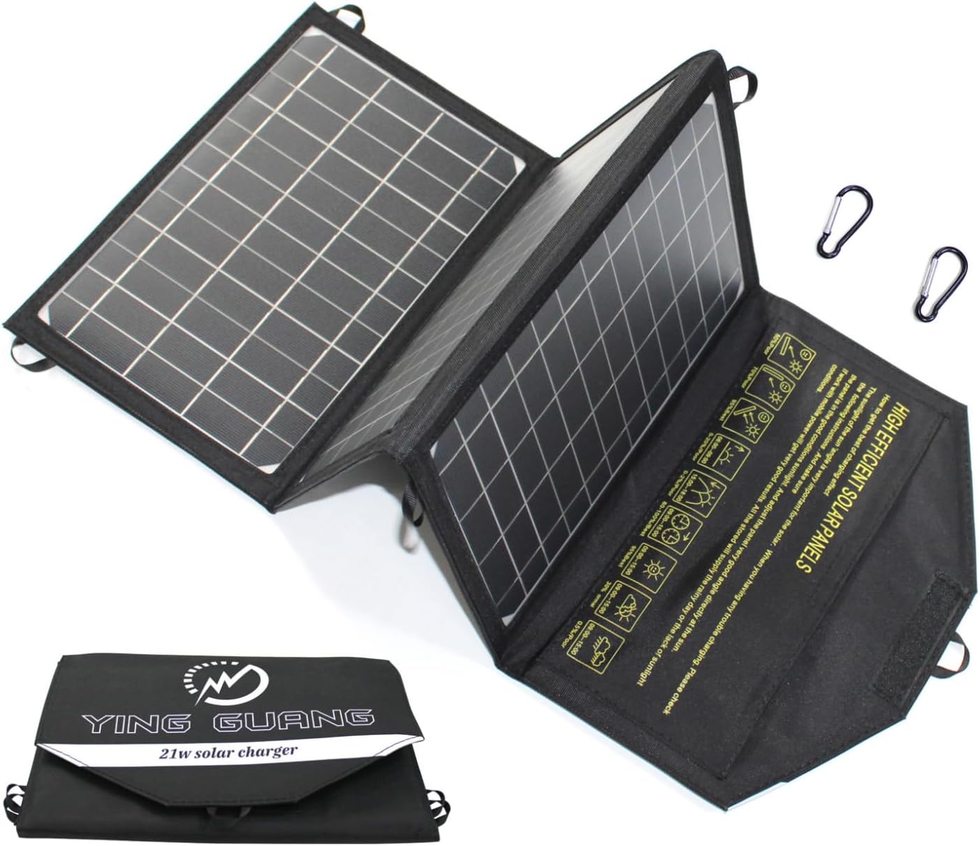 camping solar charger telefono 21W...