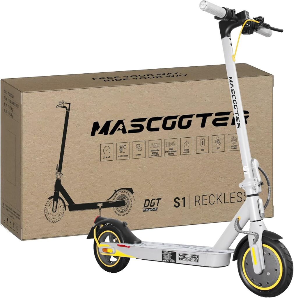 MASCOOTER Patinete Eléctrico Adultos...