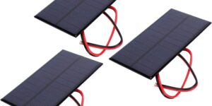 DEWIN Mini Panel Solar DC 6V 1W Panel...