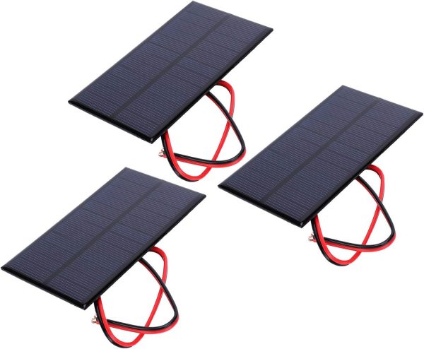 DEWIN Mini Panel Solar DC 6V 1W Panel...