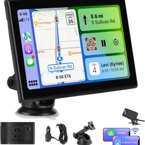 Hexinex 7”Pantalla de Coche CarPlay/And...