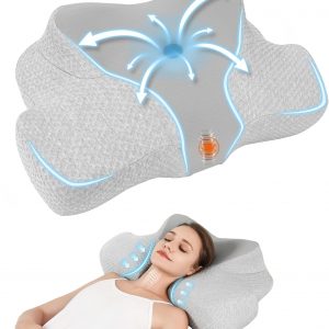 jiaao Almohada Cervicales y Cuello, Alm...