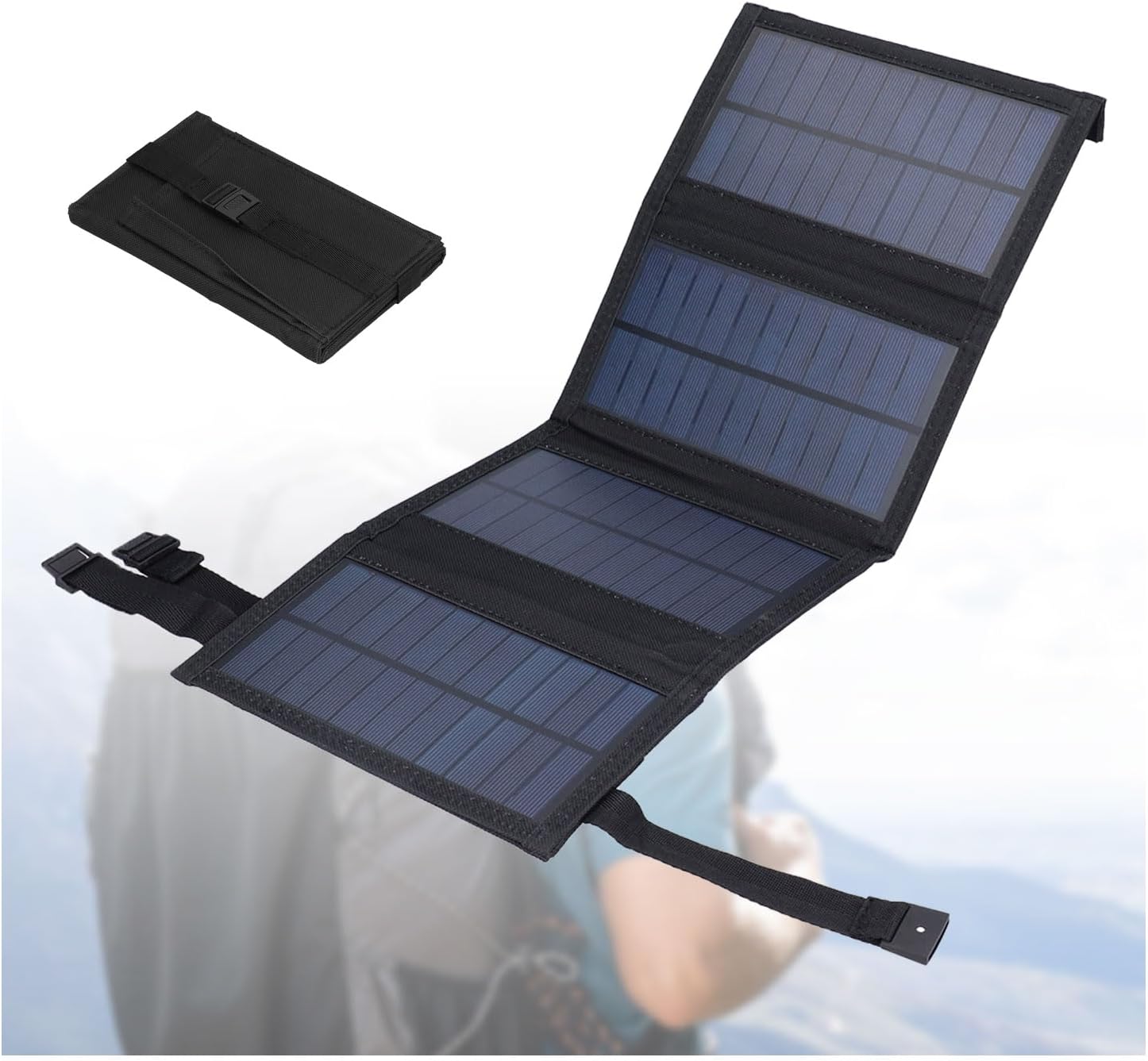 Painel Solar portátil de 20 W,... Painel Solar portátil de 20 W,...