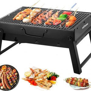 Edihome, Barbacoa Portatil, de Carbon,...