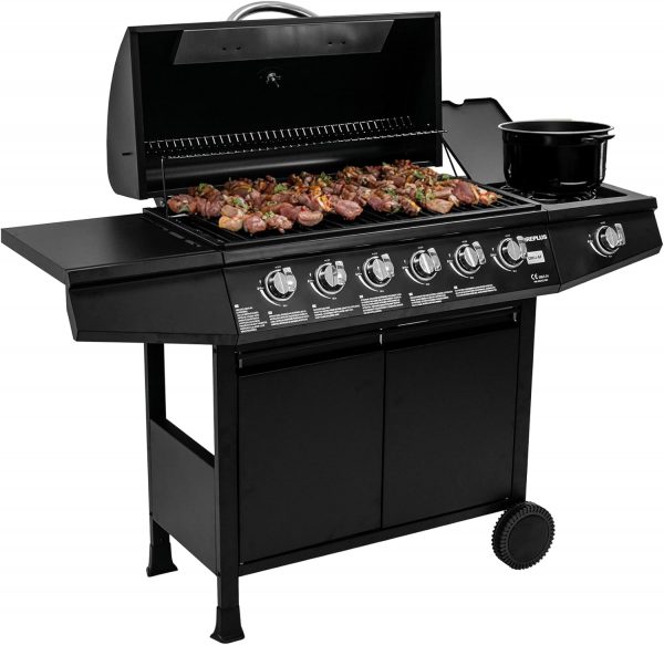 Amig - Barbacoa de gas Fireplus 6+1 de...