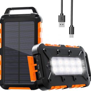 Cargador Solar 26800mAh, Solar Power...