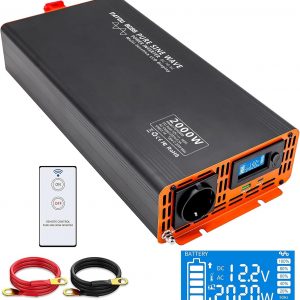 DATOUBOSS Inversor 12v a 220v 230V Onda...