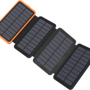 BRENCIL Power Bank Solar 27000mAh -...