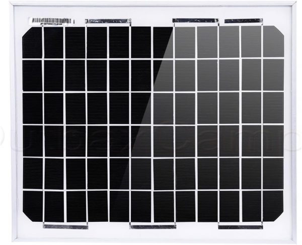 NUZAMAS 10W 12V Panel Solar Cargador De...