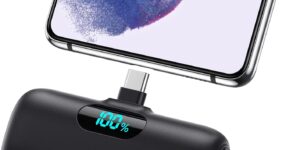 Feob Mini Power Bank, 5000mAh USB C...