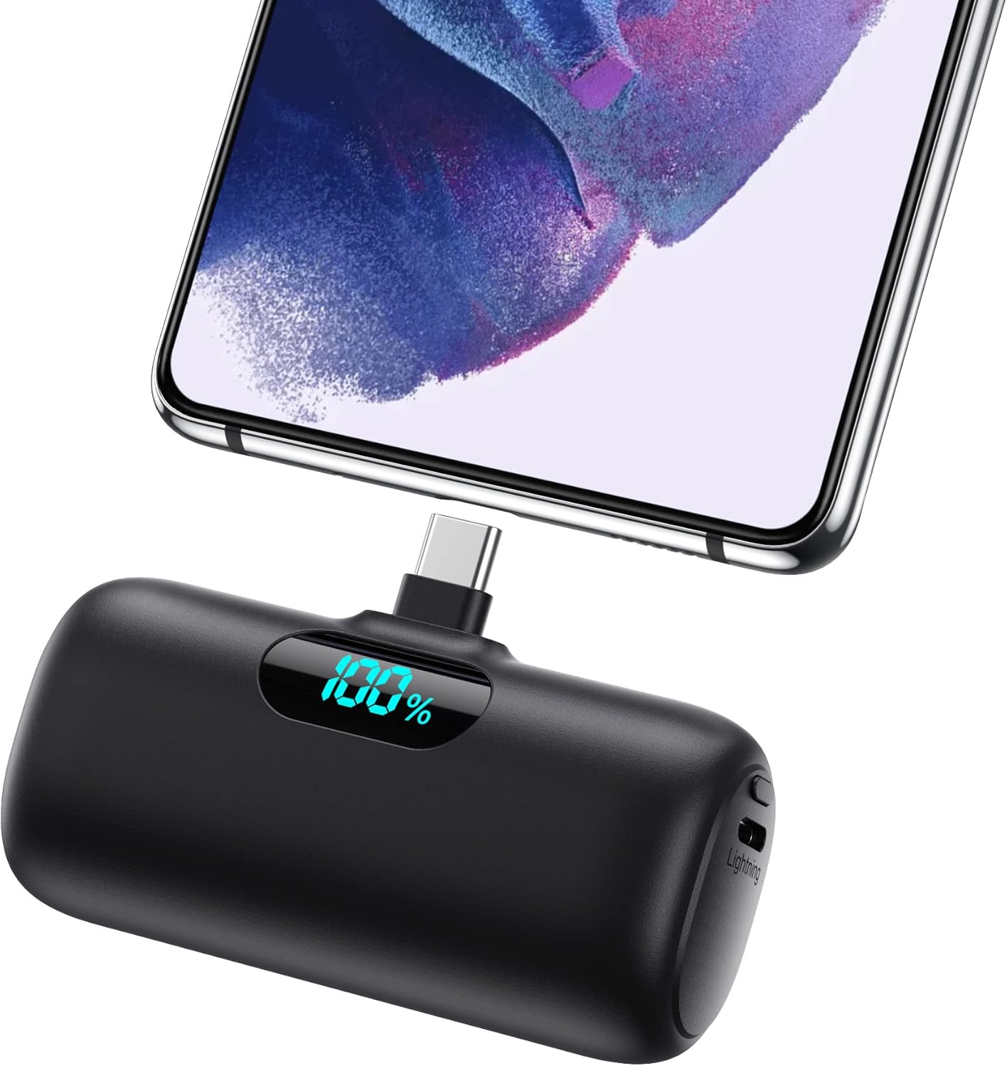 Feob Mini Power Bank, 5000mAh USB C...