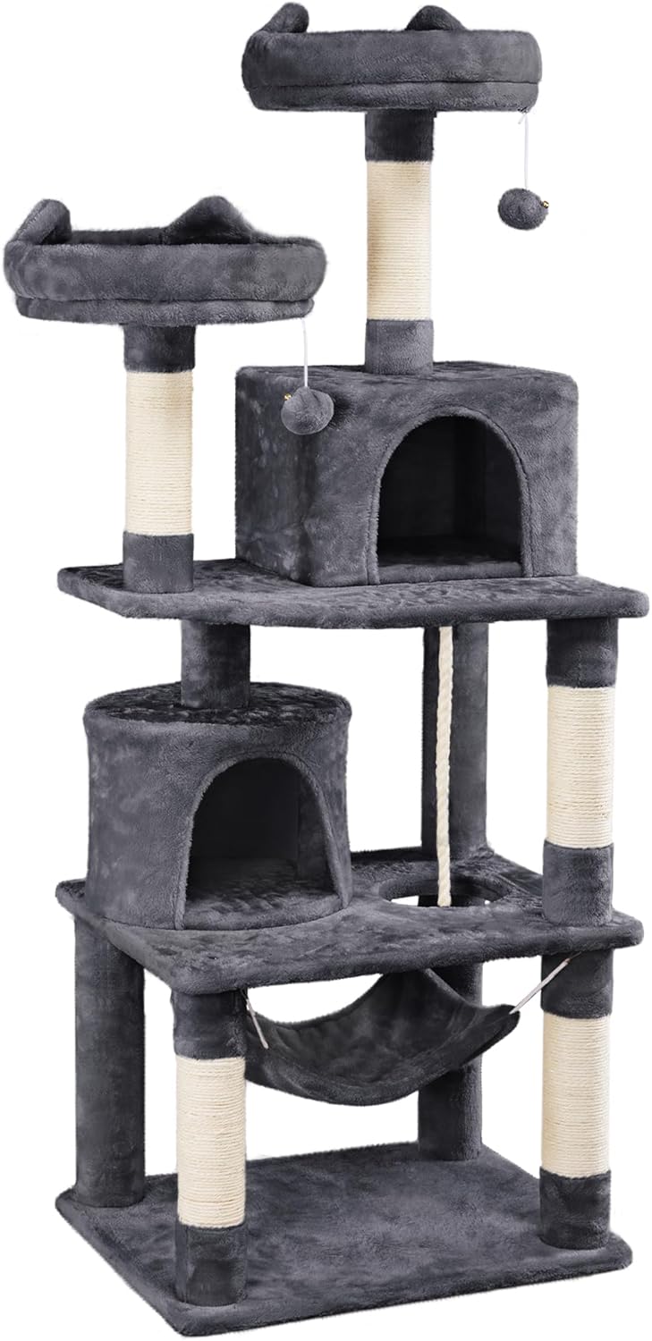 Yaheetech Rascador para Gatos de 158 cm