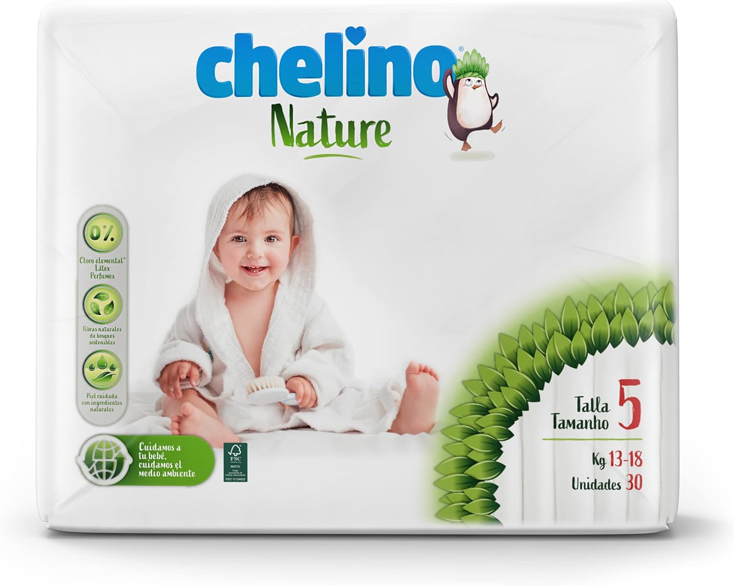 Chelino Nature Pañal Infantil Talla 5... Chelino Nature Pañal Infantil Talla 5...
