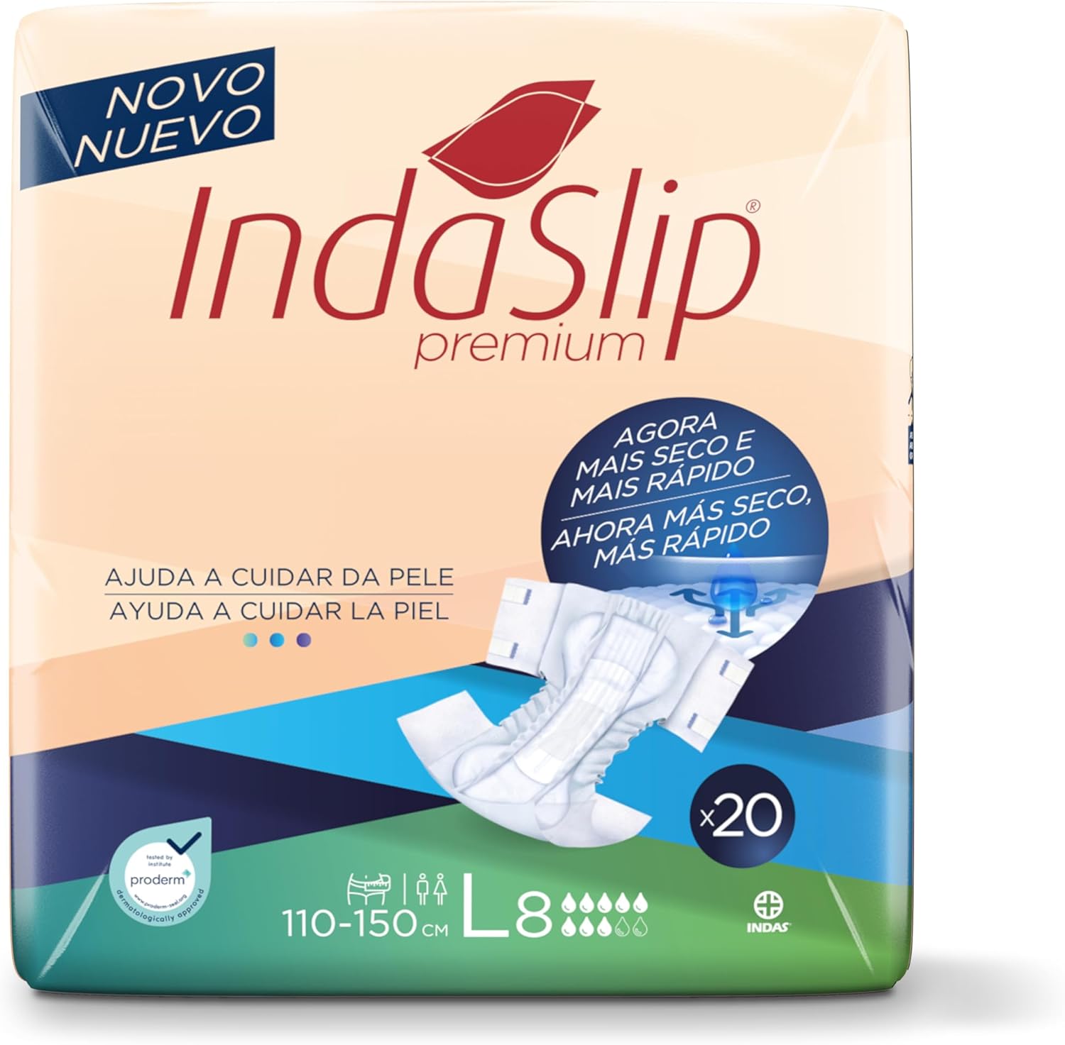 INDASLIP Pañales para adultos Talla INDASLIP Pañales para adultos Talla