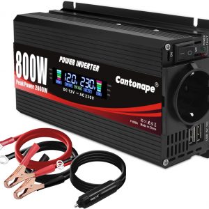 800w/2000w Inversor de Corriente Coche...