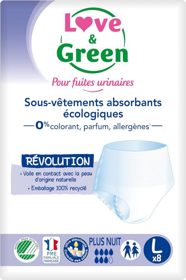 Love & Green - Ropa interior absorbente